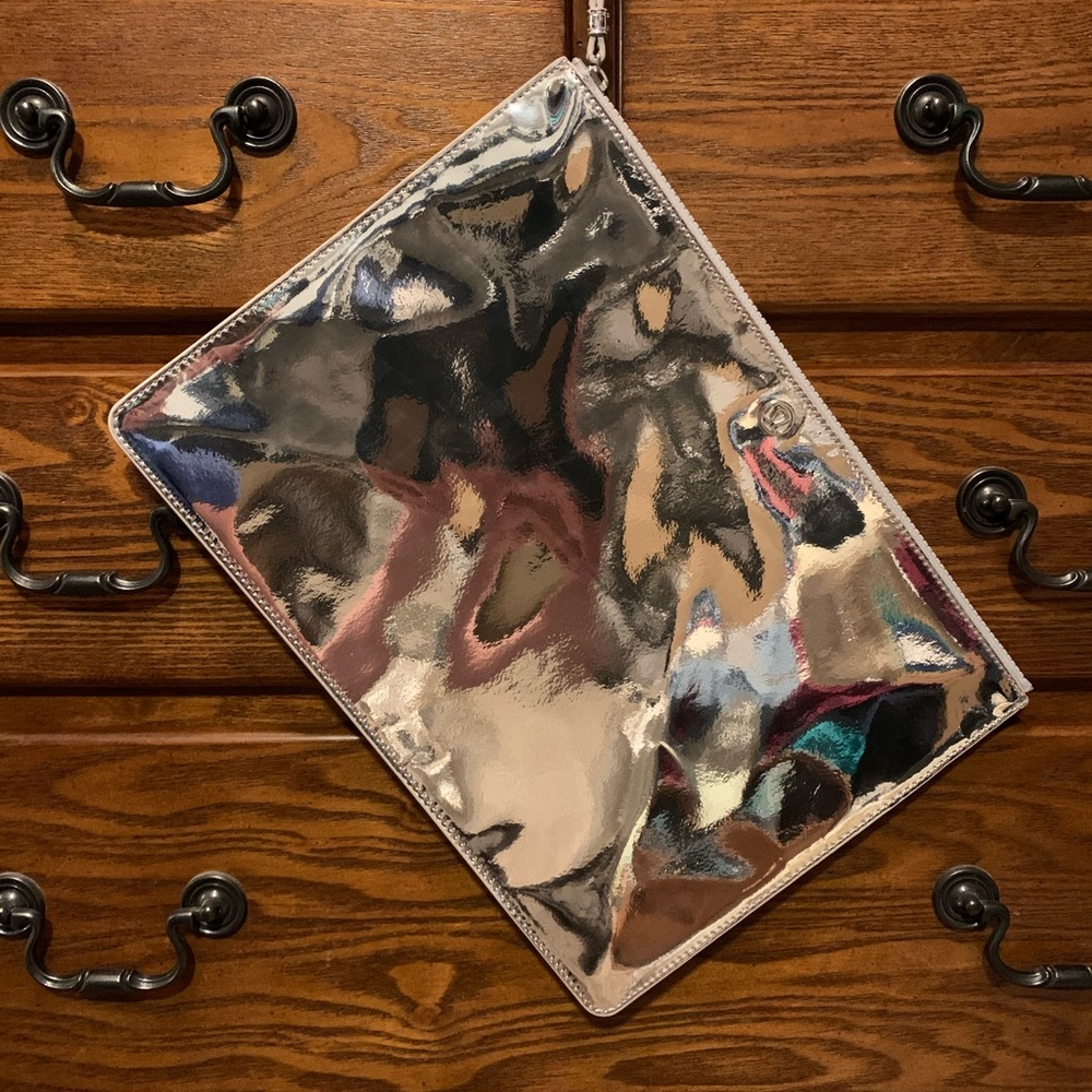 Oversized Lululemon Mirrored Clutch